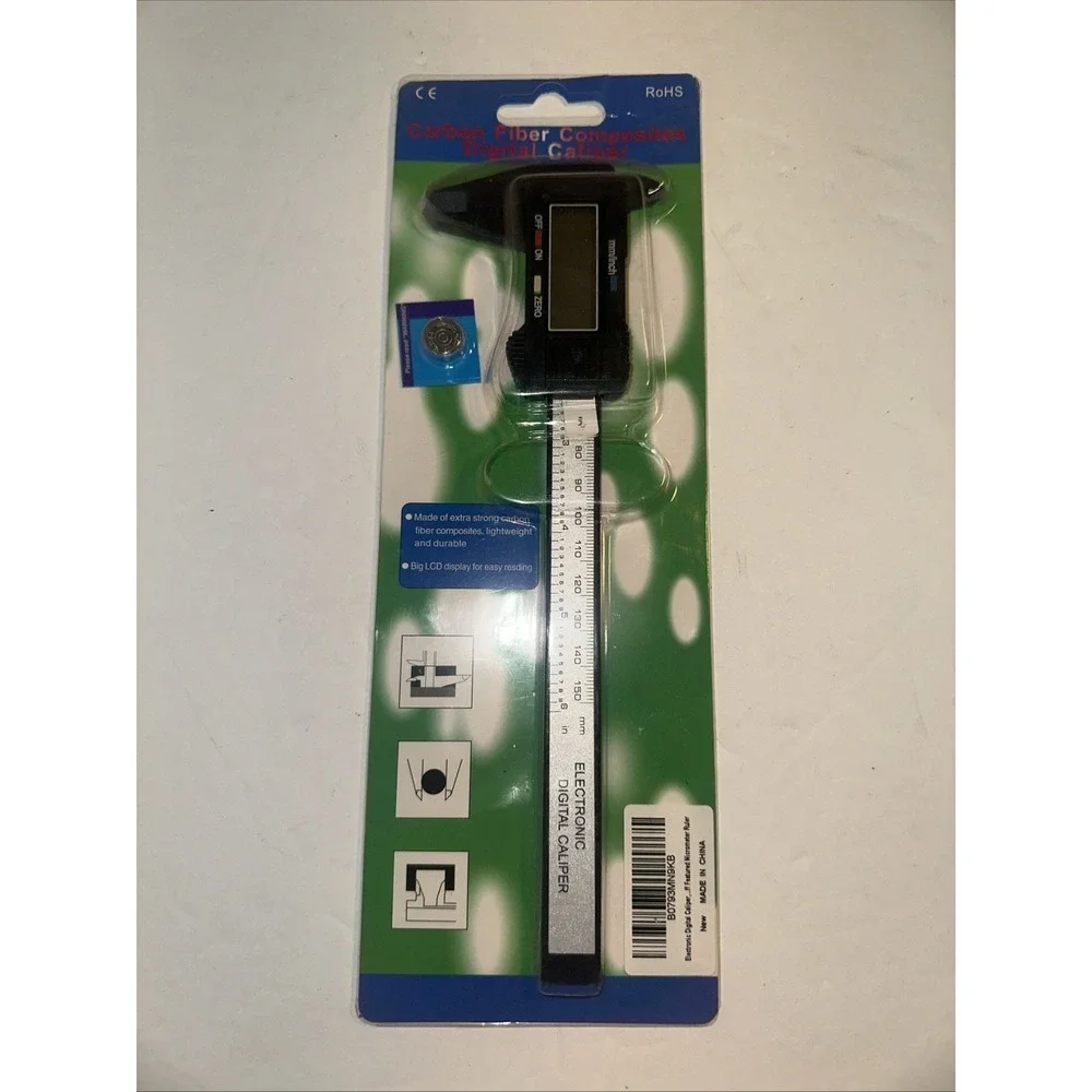 Digital Caliper, Sangabery 0-6 Inches Caliper with Large LCD Screen, Auto - off
